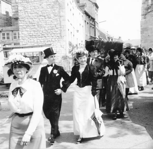 Premier marché 1900 © ASBL Comité des fêtes de Marche